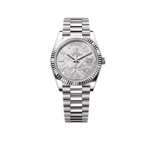 Rolex Day-Date 40 228239 White Gold Meteorite Diamond Dial