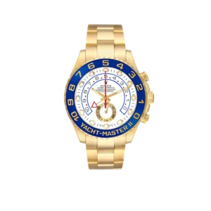Rolex Yachtmaster II 44mm Regatta Yellow Gold Mens Watch 116688