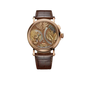 Patek Philippe Complications 43mm 5249R-001 Hours And Minutes On Demand Automaton - The Crow and the Fox Rose Gold Matara